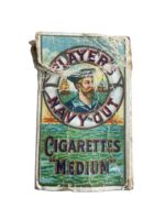 WW2 Canadian Player's Navy Cut Cigarettes Medium Package EMPTY WW2 Canadian Player's Navy Cut Cigarettes Medium Package EMPTY