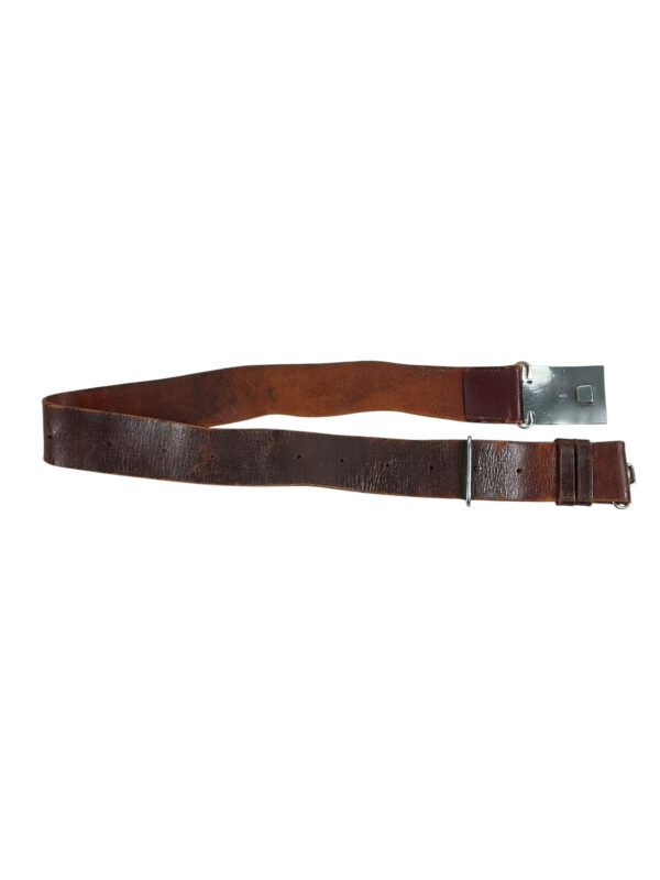 Canadian Toronto Scottish Leather Waist Belt and Buckle