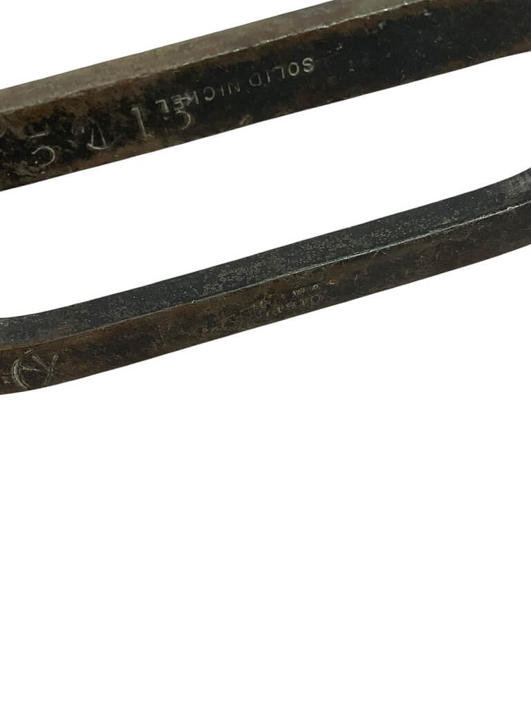 WW1 Canadian CEF Single Stirrup Dated 1910 C Broad Arrowed WW1 Canadian CEF Single Stirrup Dated 1910 C Broad Arrowed