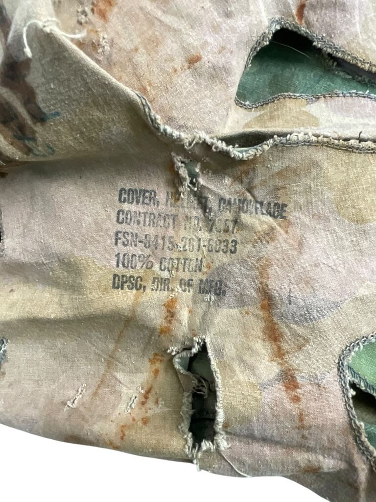 US Army Vietnam M1 Reversible Helmet Cover US Army Vietnam M1 Reversible Helmet Cover