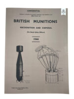WW2 British Munitions Recognition and Disposal 1944 Used Softcover Reference Book WW2 British Munitions Recognition and Disposal 1944 Used Softcover Reference Book