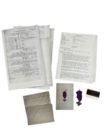 WW1 Canadian CEF 5th CMR Memorial Cross Full Size With Research 111590 H.W. Stanley