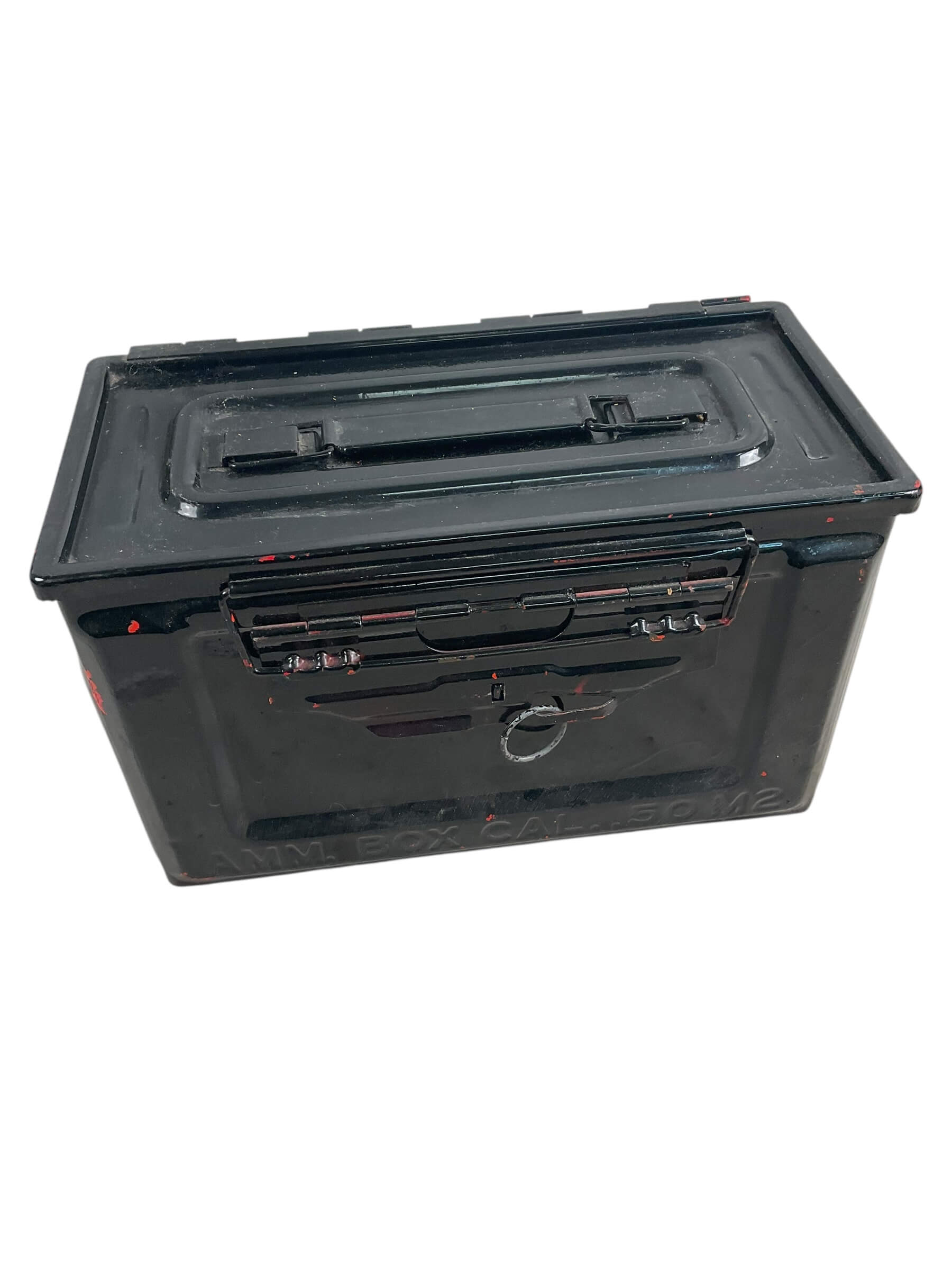 WW2 US Army 50 cal Ammo Box EMPTY REPAINTED WW2 US Army 50 cal Ammo Box EMPTY REPAINTED