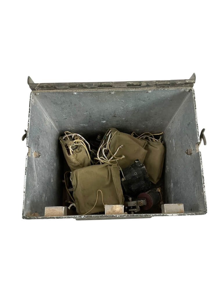 WW2 Canadian Army Power Chokes In Transit Case for Radios WW2 Canadian Army Power Chokes In Transit Case for Radios