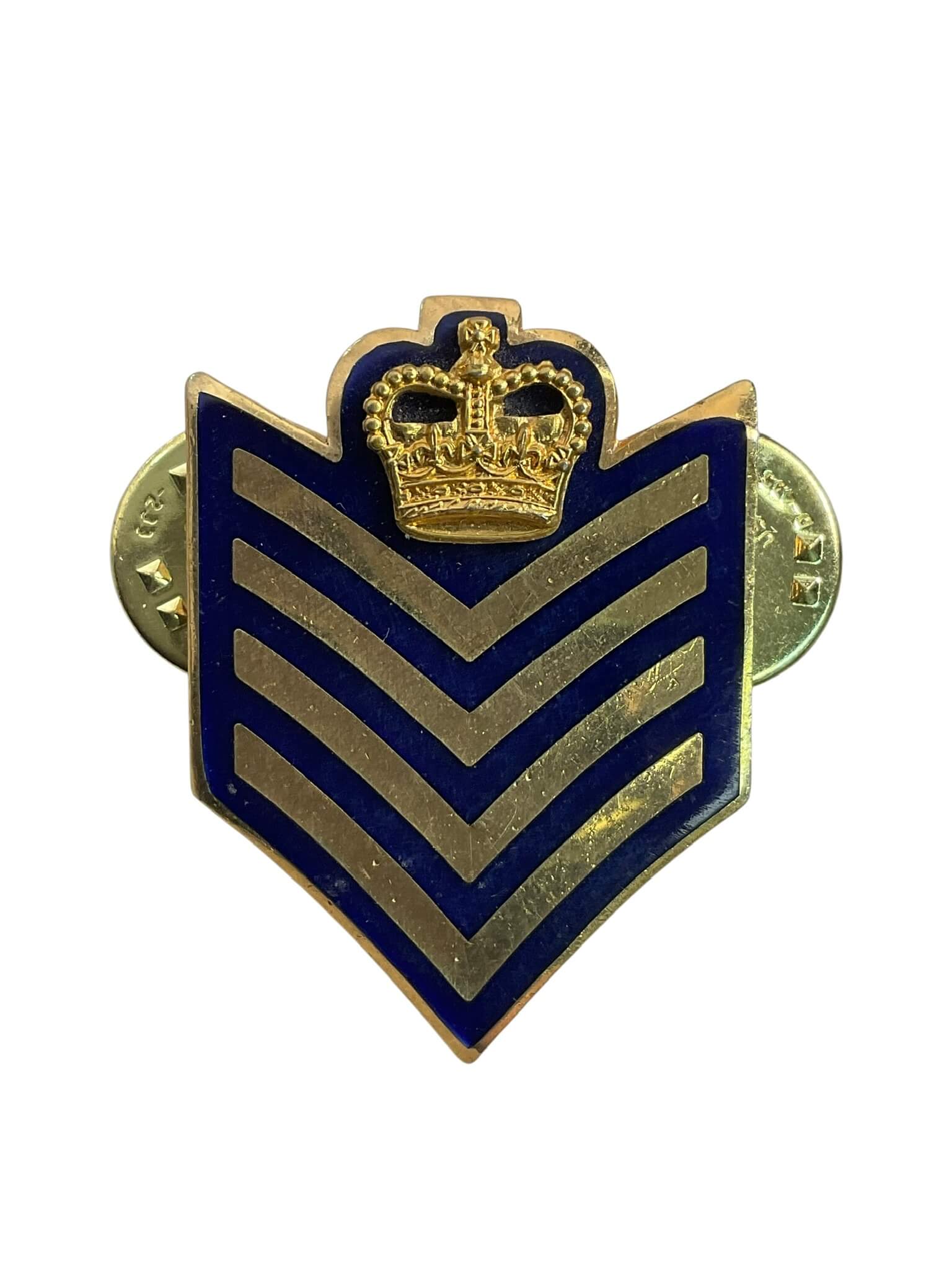 Royal Canadian Mounted Police RCMP Sergeant Major Collar Insignia Rank Single Royal Canadian Mounted Police RCMP Sergeant Major Collar Insignia Rank Single