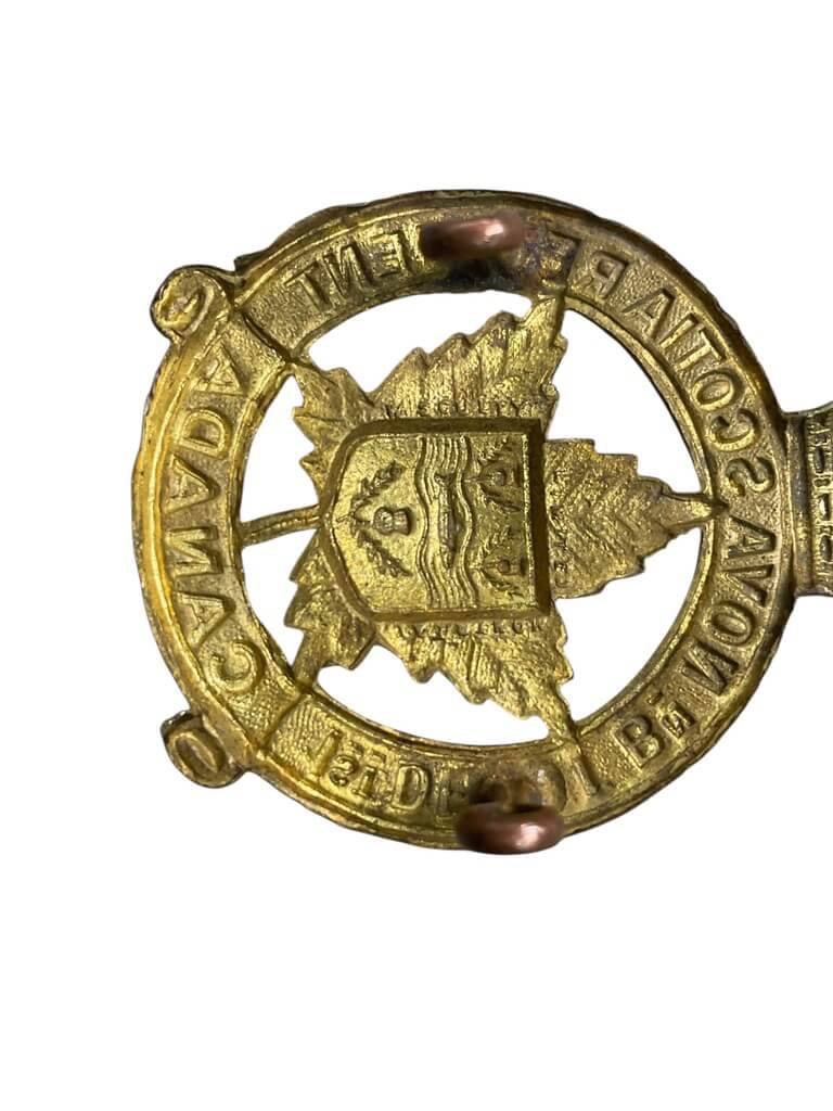 WW1 Canadian CEF 1st Depot Battalion Cap Badge WW1 Canadian CEF 1st Depot Battalion Cap Badge