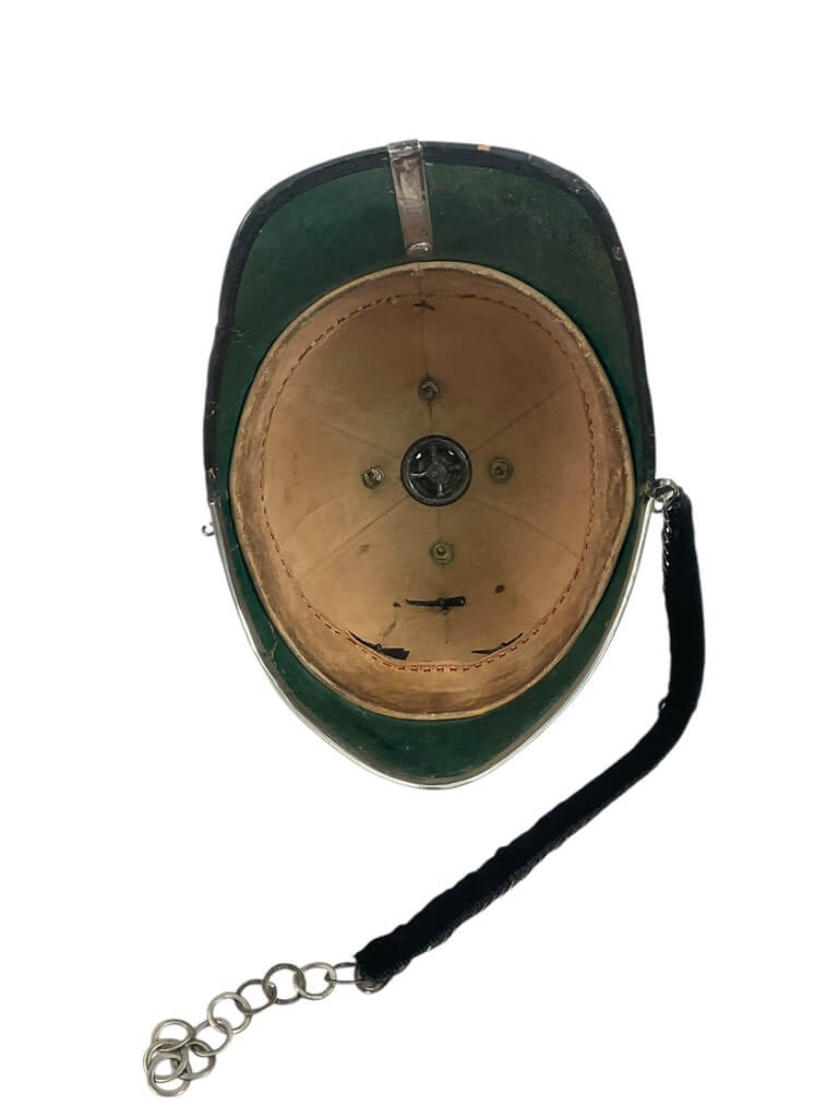 British Victorian 1st East York Artillery Officers Home Service Helmet Size 7 1/8 British Victorian 1st East York Artillery Officers Home Service Helmet Size 7 1/8