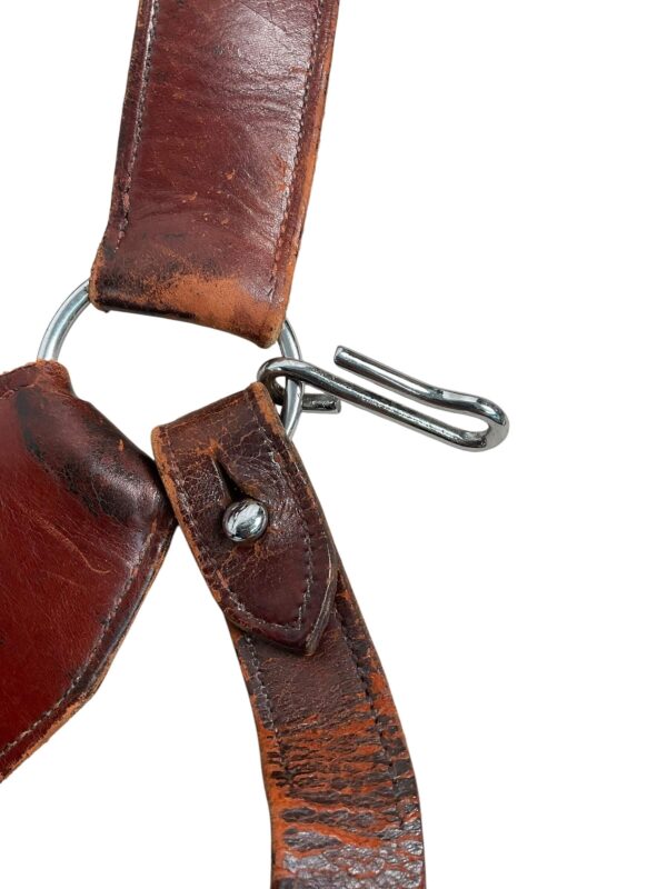 Canadian Toronto Scottish Leather Cross Belt and Plate