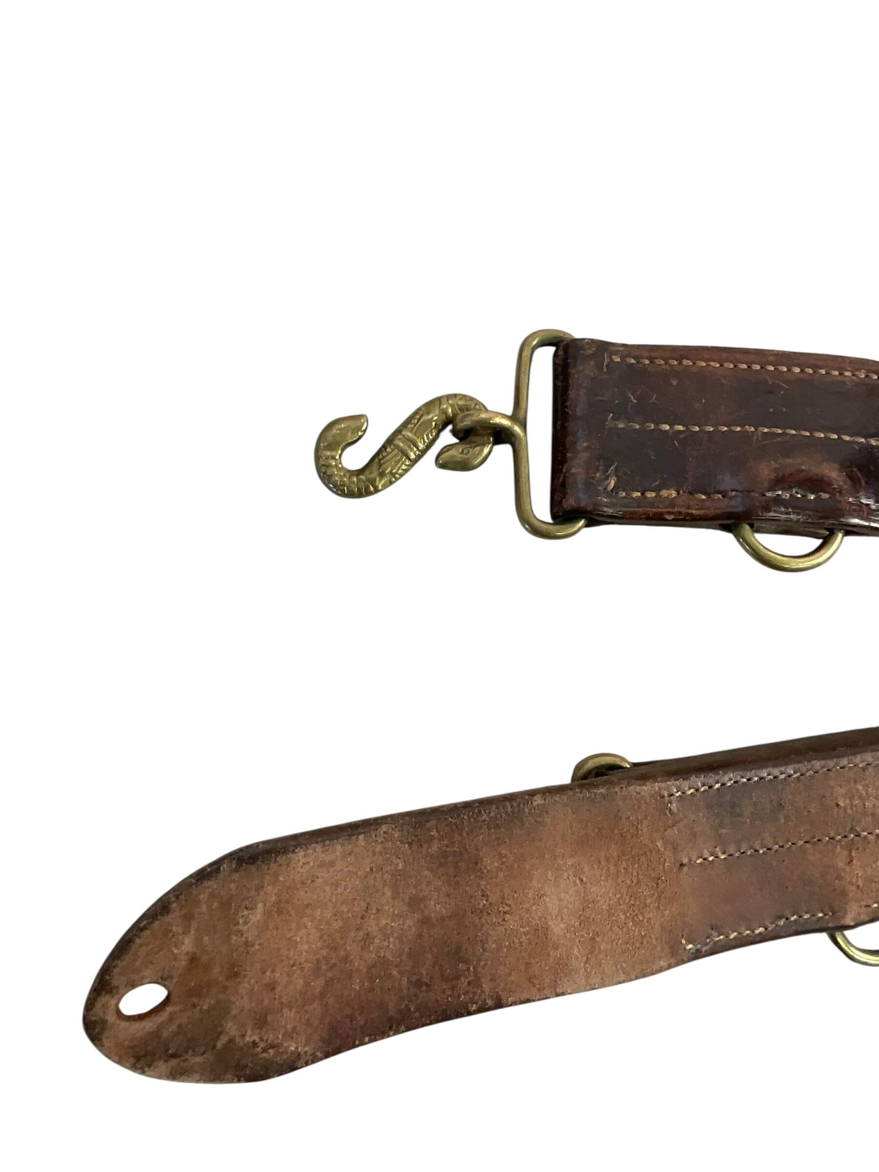 WW1 Canadian CEF Snake Belt Dated 1914 COTC U of T WW1 Canadian CEF Snake Belt Dated 1914 COTC U of T