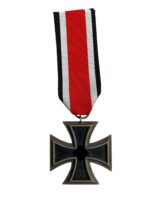 WW2 German Iron Cross 2nd Class No Maker With Ribbon