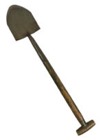 WW2 Canadian T-Handled Shovel Made By Bulldog Dated 1942