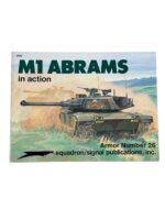 US M1 Abrams in Action Squadron Signal No 26 Used Softcover Reference Book US M1 Abrams in Action Squadron Signal No 26 Used Softcover Reference Book