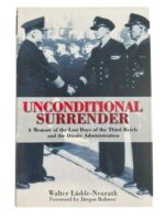 WW2 German Unconditional Surrender Memoir New Hardcover Reference Book