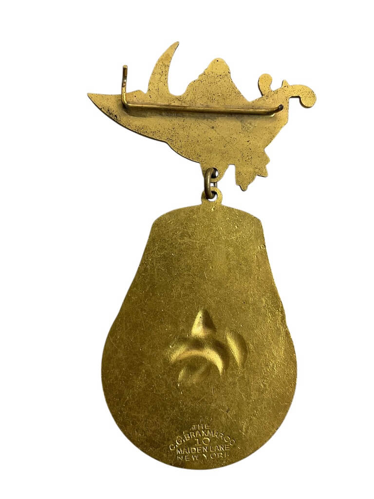 US Shriners Damascus Temple Rochester New York Los Angeles 1906 Medal US Shriners Damascus Temple Rochester New York Los Angeles 1906 Medal