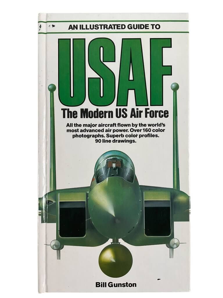 US An Illustrated Guide to USAF The Modern US Air Force Used Hardcover Reference Book US An Illustrated Guide to USAF The Modern US Air Force Used Hardcover Reference Book