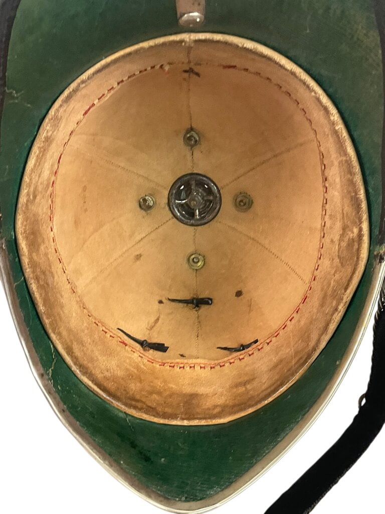 British Victorian 1st East York Artillery Officers Home Service Helmet Size 7 1/8 British Victorian 1st East York Artillery Officers Home Service Helmet Size 7 1/8