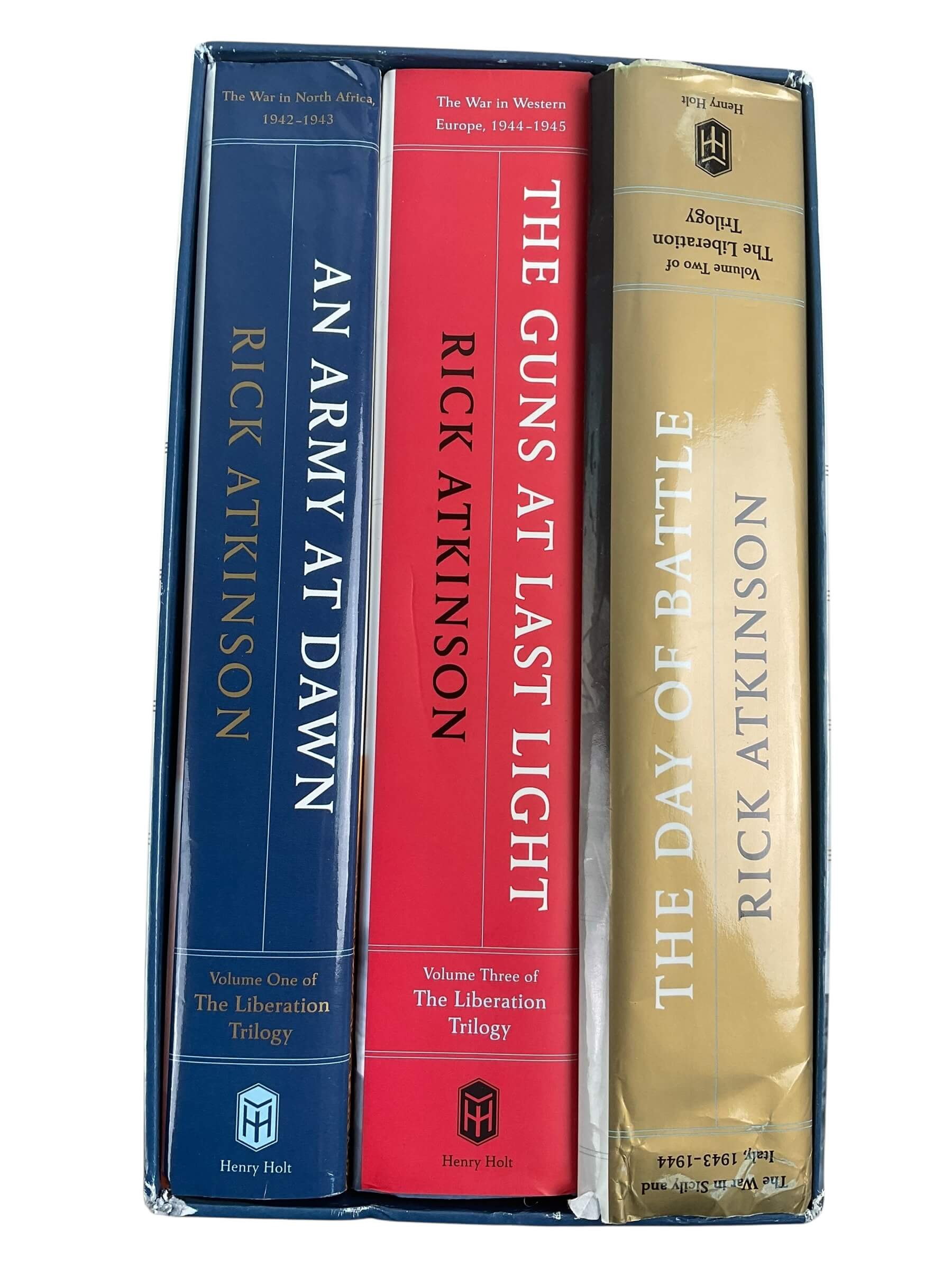 WW2 US The Liberation Trilogy 3 Vol Set Used Hardcover Reference Books WW2 US The Liberation Trilogy 3 Vol Set Used Hardcover Reference Books