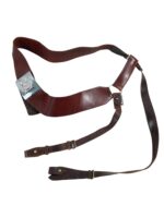 Canadian Toronto Scottish Leather Cross Belt and Plate