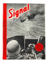 WW2 German Army Signal August 1943 FRENCH TEXT Used Softcover Reference Book WW2 German Army Signal August 1943 FRENCH TEXT Used Softcover Reference Book