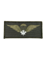 Canadian Airborne OD Green White Leaf Jump Wing Vintage Canadian Airborne OD Green White Leaf Jump Wing Vintage