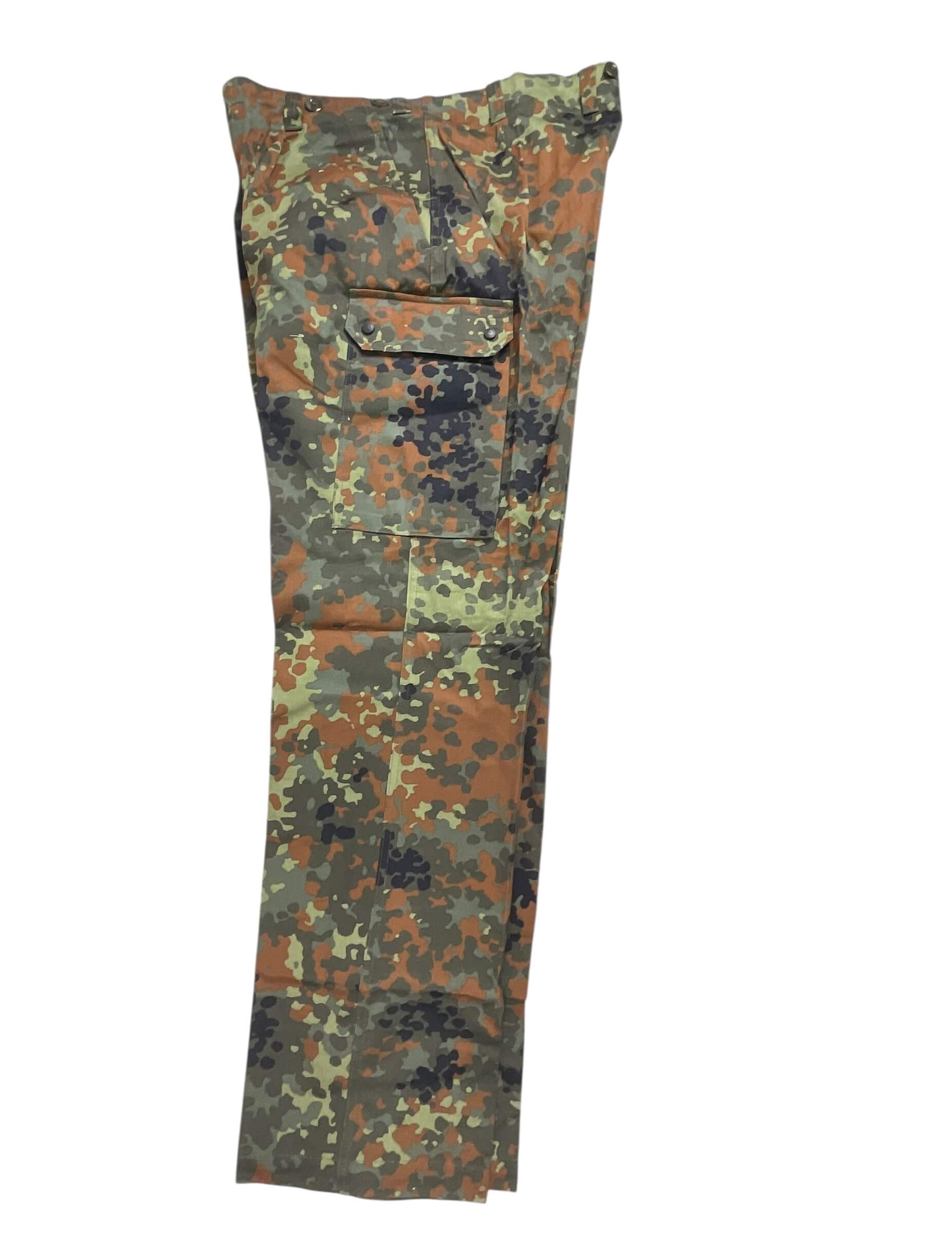 German Army Flecktarn Camouflage Trousers Pants Size 185-195/115 German Army Flecktarn Camouflage Trousers Pants Size 185-195/115