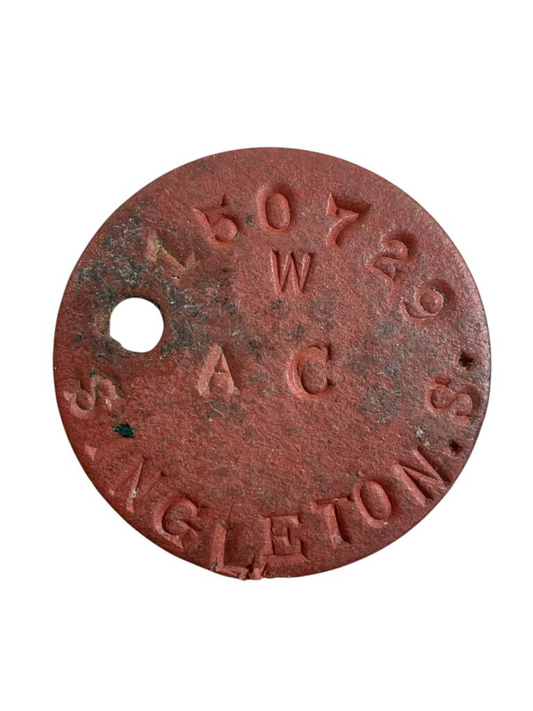 WW1 Canadian CEF 79th Battalion Collar Dog Insignia Single WW1 Canadian CEF 79th Battalion Collar Dog Insignia Single