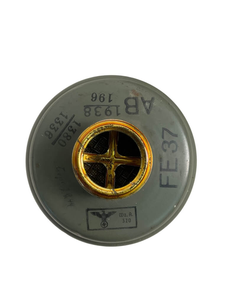 WW2 German Army Respirator In Cannister Named WW2 German Army Respirator In Cannister Named