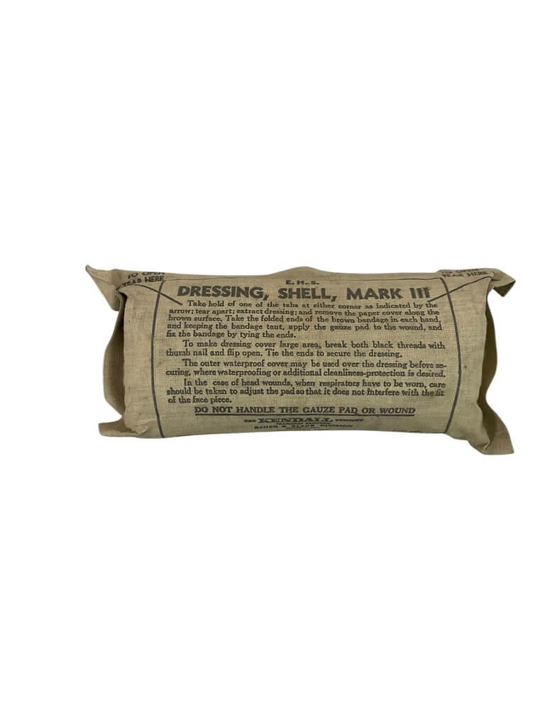 Canadian Army Shell Dressing Mk3 Dated 1962 Canadian Army Shell Dressing Mk3 Dated 1962
