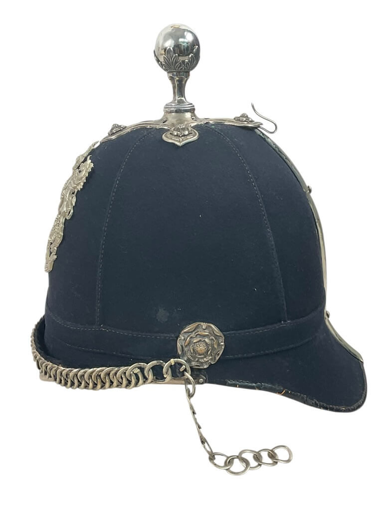 British Victorian 1st East York Artillery Officers Home Service Helmet Size 7 1/8 British Victorian 1st East York Artillery Officers Home Service Helmet Size 7 1/8