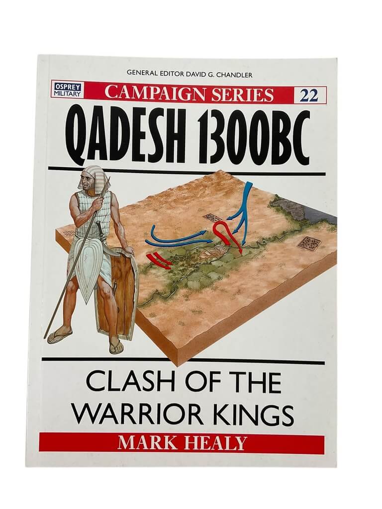 Egyptian Qadesh 1300 BC Clash of the Warrior Kings Osprey Campaign No 22 New Softcover Reference Book Egyptian Qadesh 1300 BC Clash of the Warrior Kings Osprey Campaign No 22 New Softcover Reference Book