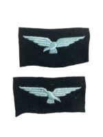 WW2 British RAF Other Ranks Sleeve Eagles Insignia Pair WW2 British RAF Other Ranks Sleeve Eagles Insignia Pair