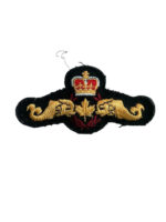 Canadian Forces Navy RCN Submarine Submariner Cotton Trade Badge Full Size