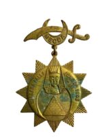 US Shriners Mecca Temple Niagara Falls New York 1905 Medal