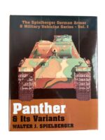 WW2 German Panther and Its Variants Vol 1 Spielberger New Hardcover Reference Book