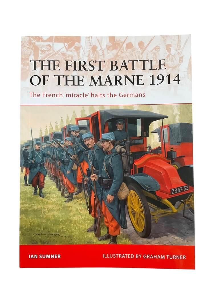 WW1 French German The First Battle of the Marne 1914 Osprey Campaign No 221 New Softcover Reference Book WW1 French German The First Battle of the Marne 1914 Osprey Campaign No 221 New Softcover Reference Book