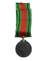 WW2 Canadian Defence Medal Silver Full Size In Box