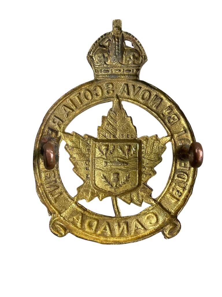 WW1 Canadian CEF 1st Depot Battalion Cap Badge WW1 Canadian CEF 1st Depot Battalion Cap Badge