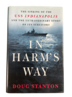 WW2 US USN In Harm's Way Sinking of the USS Indianapolis Used Hardcover Reference Book WW2 US USN In Harm's Way Sinking of the USS Indianapolis Used Hardcover Reference Book