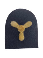 WW2 Canadian RCN Engineering Mechanic Bullion Wire Trade Patch WW2 Canadian RCN Engineering Mechanic Bullion Wire Trade Patch