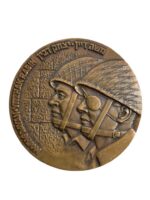 Israel Liberation of Jerusalem July 6 1967 Bronze Medallion
