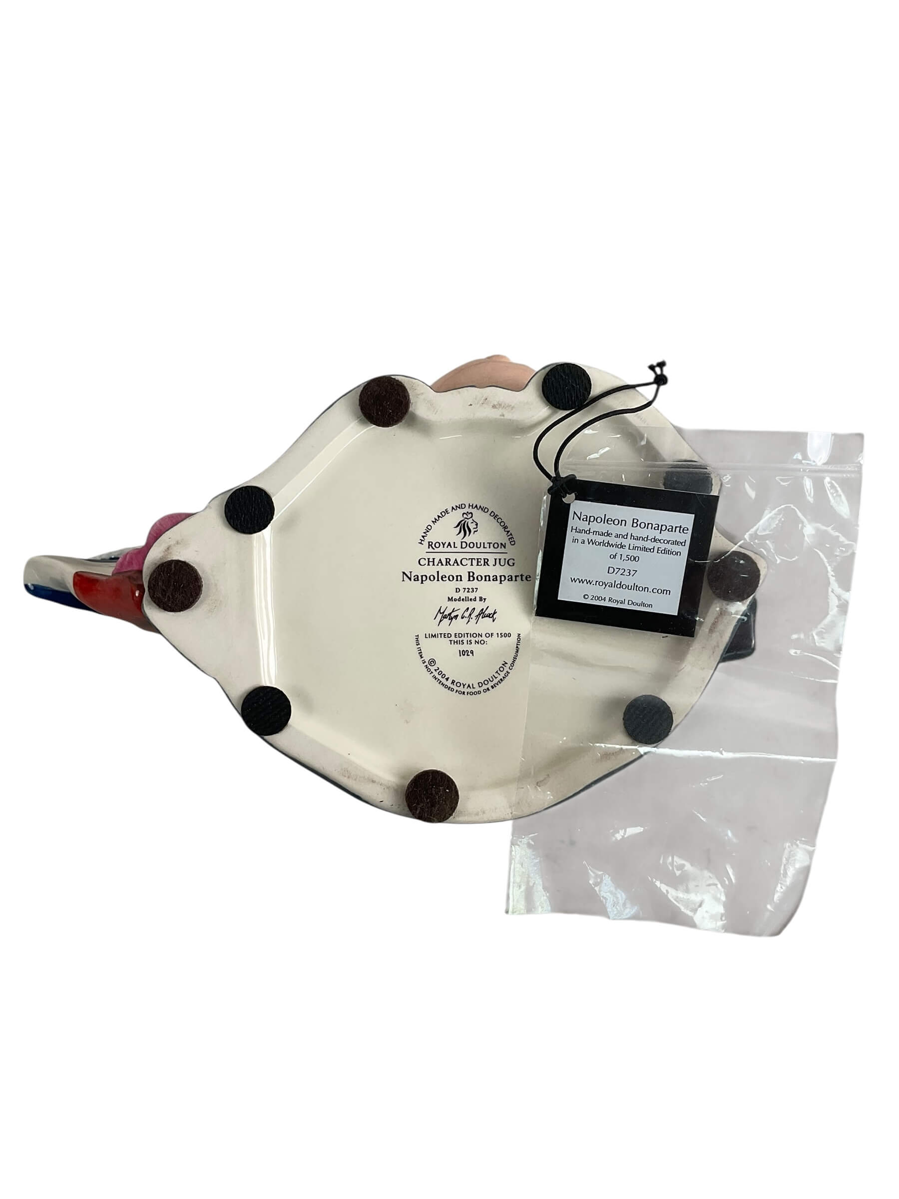 Royal Doulton Character Jug Napoleon Bonaparte Limited Edition 1029 of 1500 Royal Doulton Character Jug Napoleon Bonaparte Limited Edition 1029 of 1500