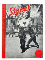 WW2 German Army Signal No 1 April 1940 FRENCH TEXT Used Softcover Reference Book WW2 German Army Signal No 1 April 1940 FRENCH TEXT Used Softcover Reference Book