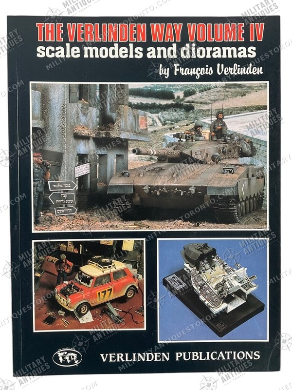 Scale Model Reference Books The Verlinden Way Vol 4 Scale Models and Dioramas Used Softcover ...