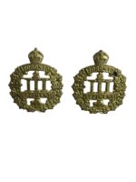 WW1 Canadian CEF 3rd Battalion Collars Insignia Pair WW1 Canadian CEF 3rd Battalion Collars Insignia Pair