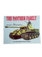 WW2 German The Panther Family Schiffer Used Softcover Reference Book