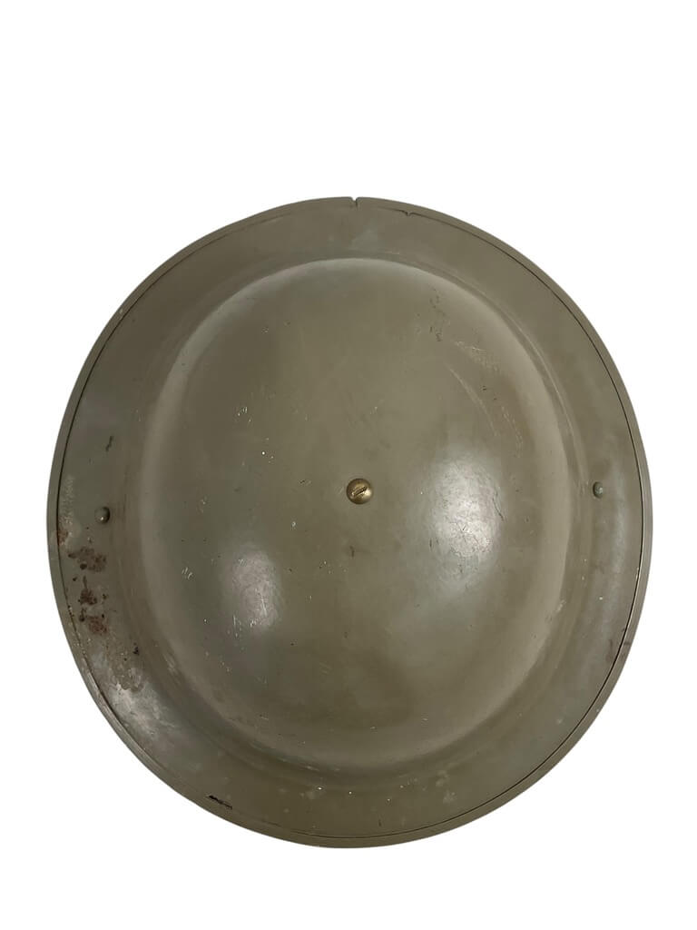 WW2 British Mk2 Steel Helmet Reissued Post War WW2 British Mk2 Steel Helmet Reissued Post War