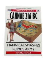 Roman Cannae 216 BC Hannibal Smashes Rome's Army Osprey Campaign No 36 New Softcover Reference Book