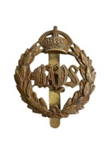 WW2 British 2nd Dragoon Guards Queen's Bays Cap Badge WW2 British 2nd Dragoon Guards Queen's Bays Cap Badge