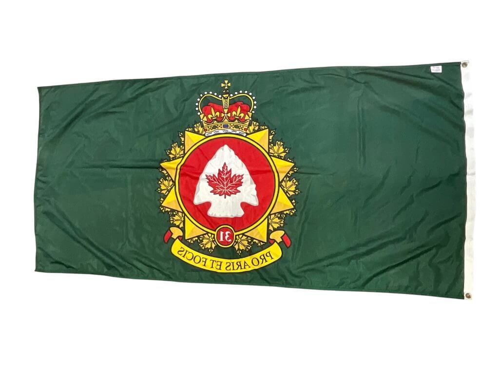 Canadian Forces 31 Brigade Flag 73" X 35 1/2" Canadian Forces 31 Brigade Flag 73" X 35 1/2"