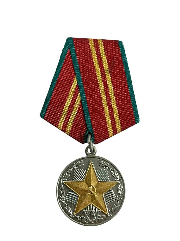 Russian Soviet For Impeccable Service Full Size Medal Russian Soviet For Impeccable Service Full Size Medal